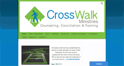 Desktop Screenshot of crosswalkcounseling.org