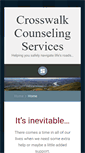 Mobile Screenshot of crosswalkcounseling.net